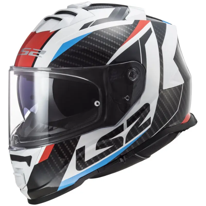 Koupit Online Integrální přilba na motorku LS2 FF800 Storm II Racer bílo-černo-červeno-modrá