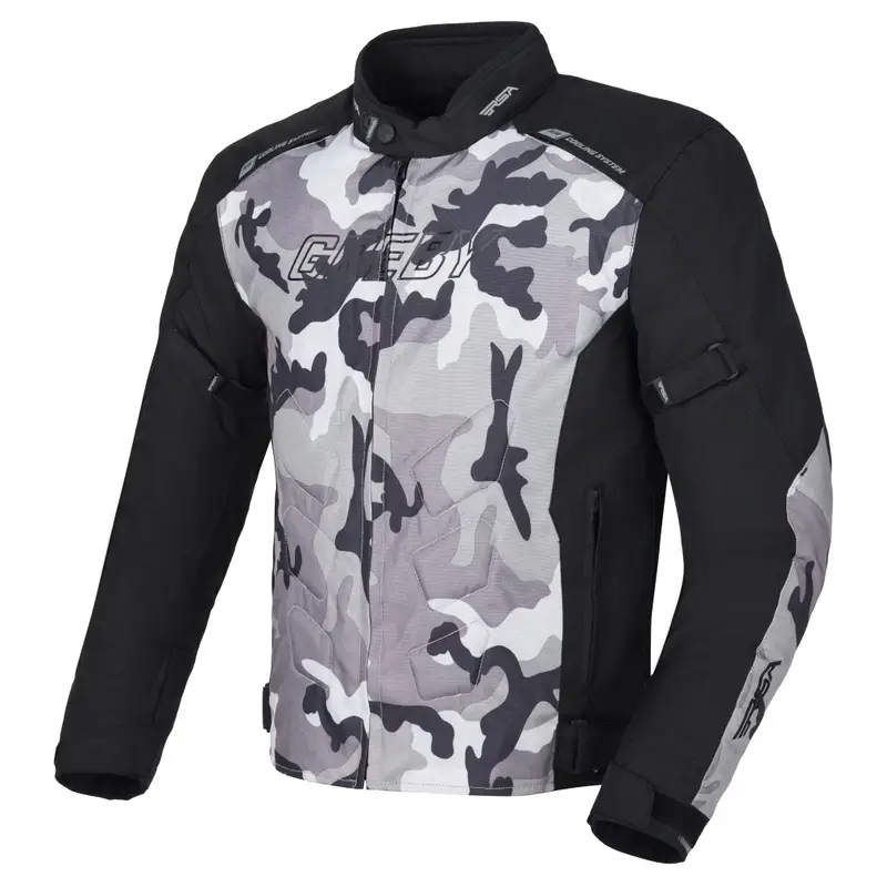 Bunda na motorku RSA Greby 2 camo Výhodná Nabídka