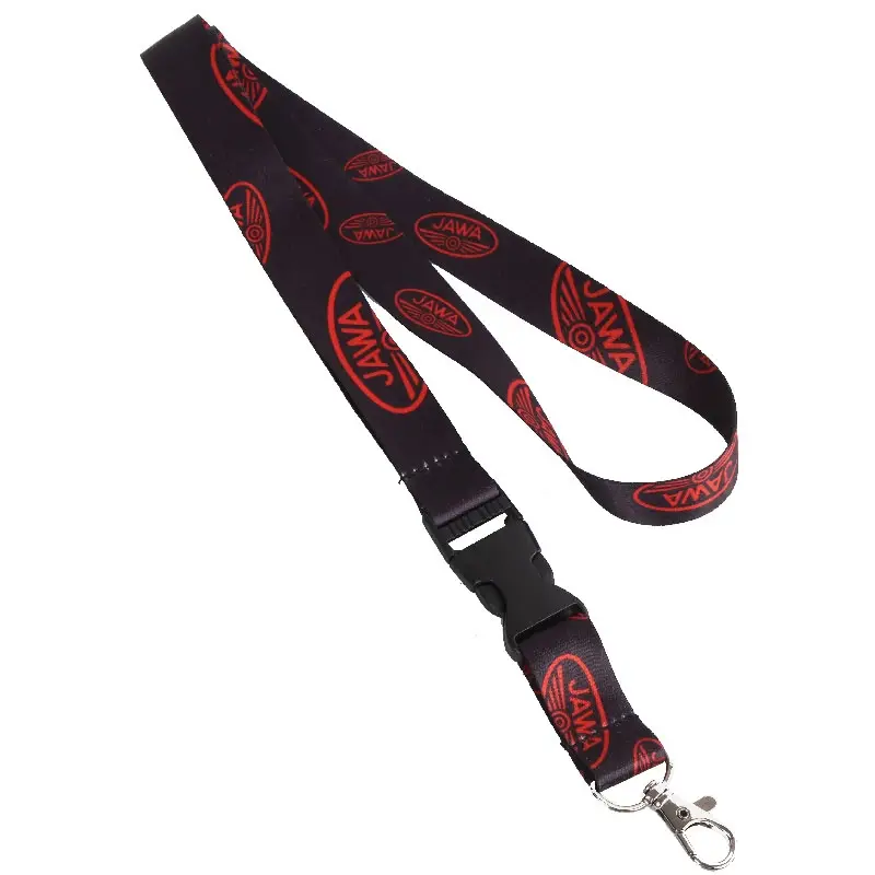 Šňůrka na krk JAWA červená Must-Have