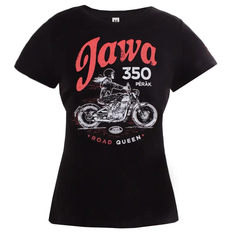 Nejprodávanější Dámské tričko Jawa 350 černé