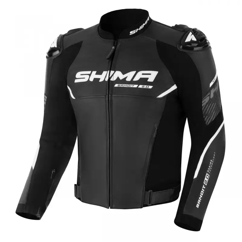 Speciální Cena Kožená bunda na motorku Shima Bandit 2.0 černá