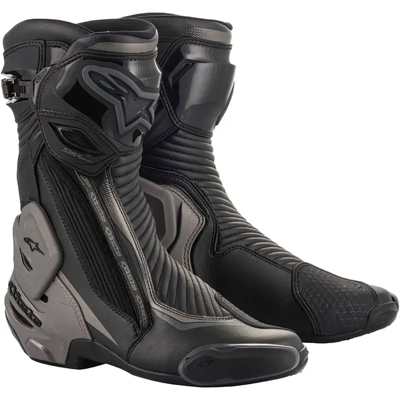Boty na motorku Alpinestars SMX Plus 2 černo-tmavě šedé Expresní Doručení