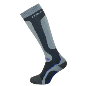 Levný Podkolenky nanosilver® černo-šedo-modré