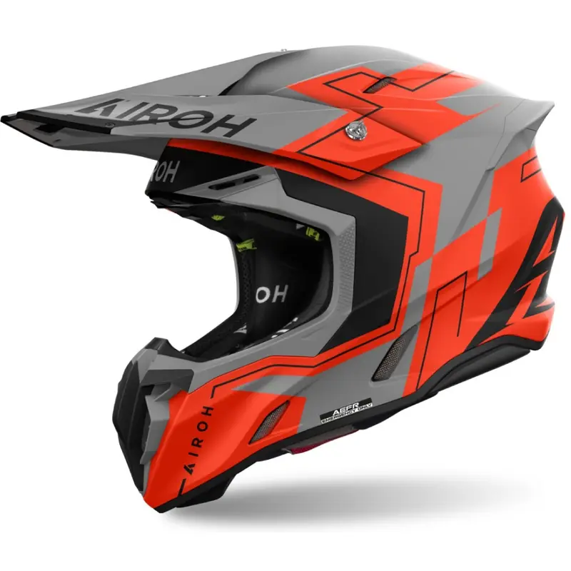 Motokrosová helma Airoh Twist 3 Dizzy matná fluo oranžová Odeslání Ihned