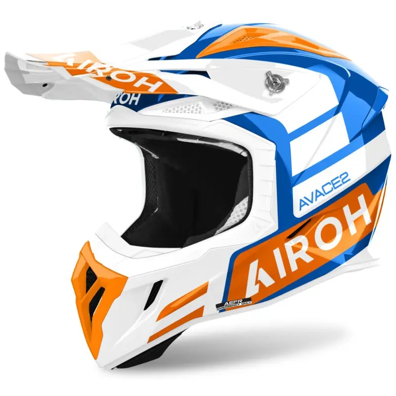 Rychlé Dodání Motokrosová helma Airoh Aviator Ace 2 Sake lesklá oranžová