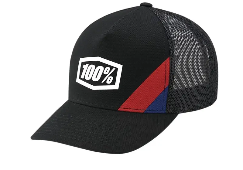 Poslední Šance Kšiltovka 100% Cornestone X-Fit Trucker černá