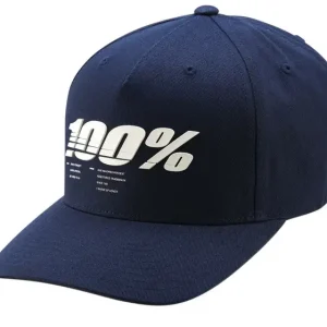 Kšiltovka 100% Staunch Snapback modrá Nakupujte Hned