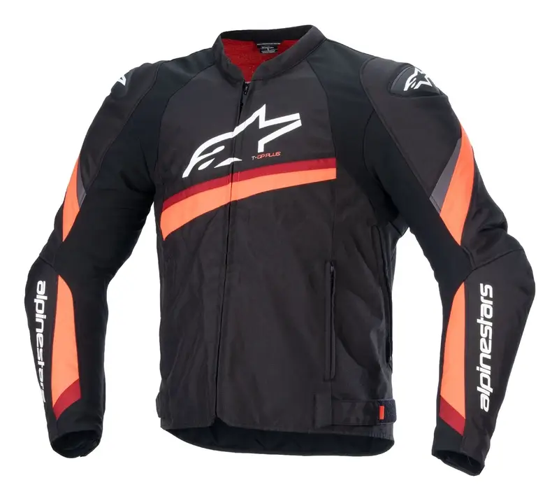 Tovární Cena Bunda na motorku Alpinestars T-GP PLUS R 4 černo-fluo červená