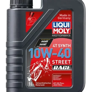Expresní Doručení Syntetický motorový olej LIQUI MOLY Motorbike 4T 10W40 Street race 1 l