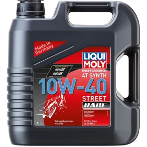 Akční Nabídka Syntetický motorový olej LIQUI MOLY Motorbike 4T 10W40 Street race 4 l