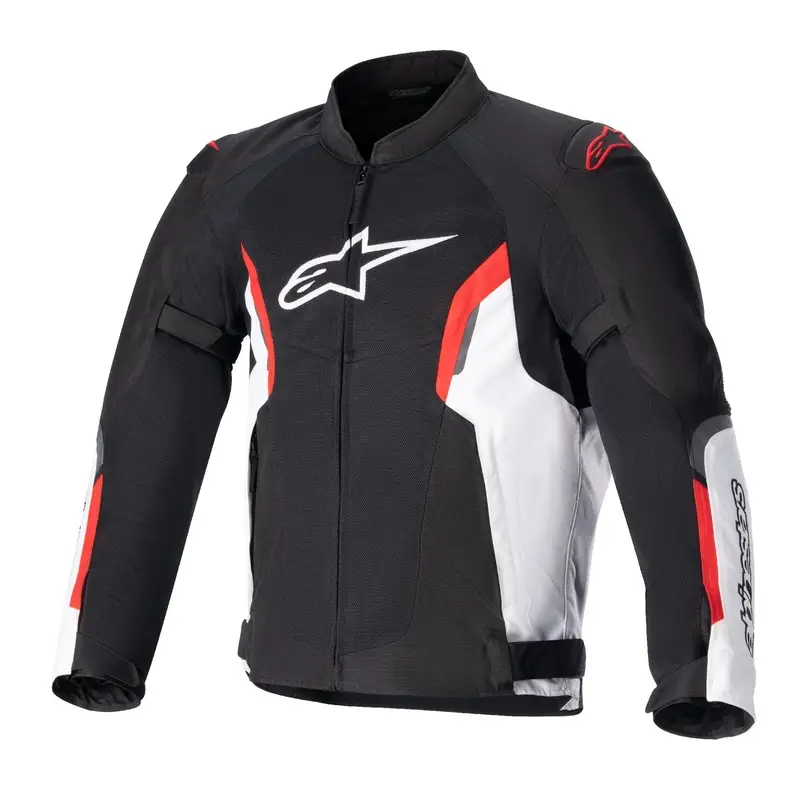 Tovární Cena Bunda na motorku Alpinestars AST AIR TECH-AIR 5 kompatibilní černo-bílo-fluo červená