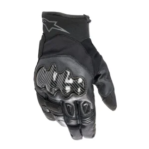 Super Cena rukavice SMX-1 DRYSTAR, ALPINESTARS (černá/černá) 2024