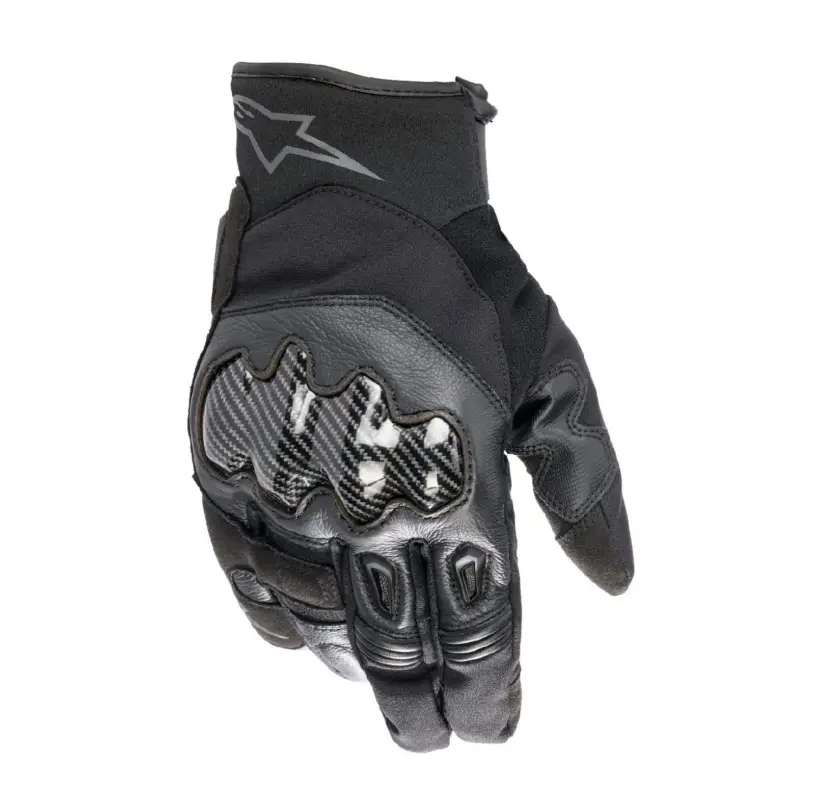Super Cena rukavice SMX-1 DRYSTAR, ALPINESTARS (černá/černá) 2024