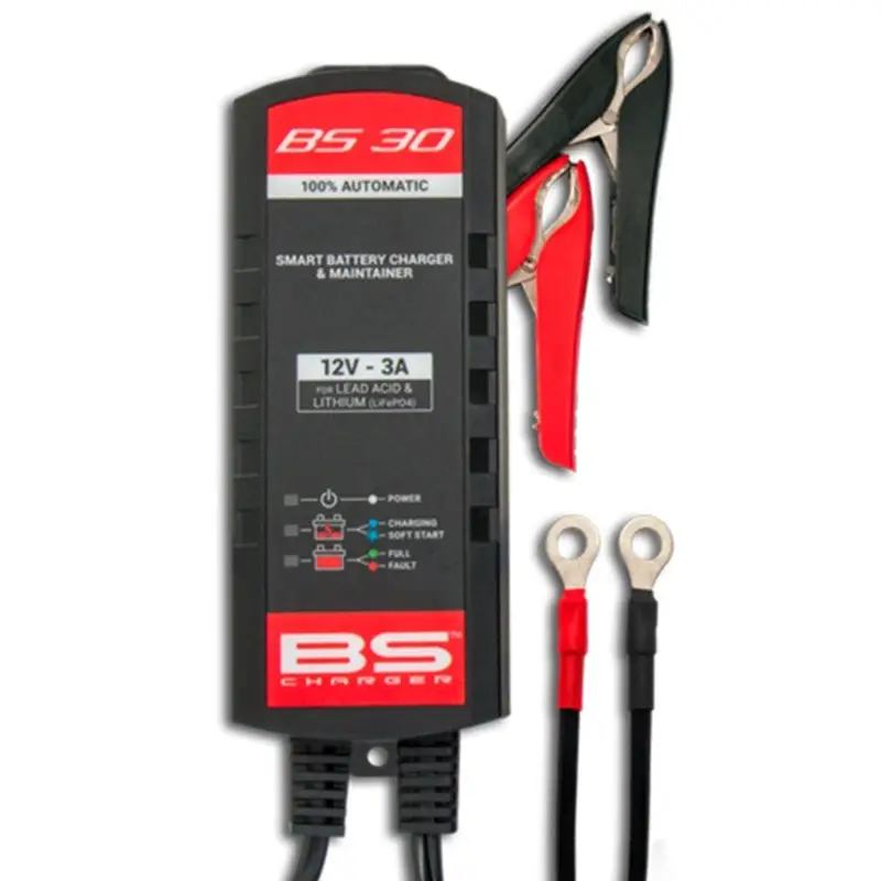 Nabíječka baterií BS-BATTERY SMART BS30 (vhodné také pro lithiové baterie) 12V 3A Cenová Bomba