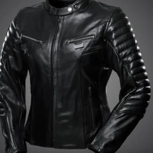 4SR Dámská kožená moto bunda B-Monster Lady černá Originální