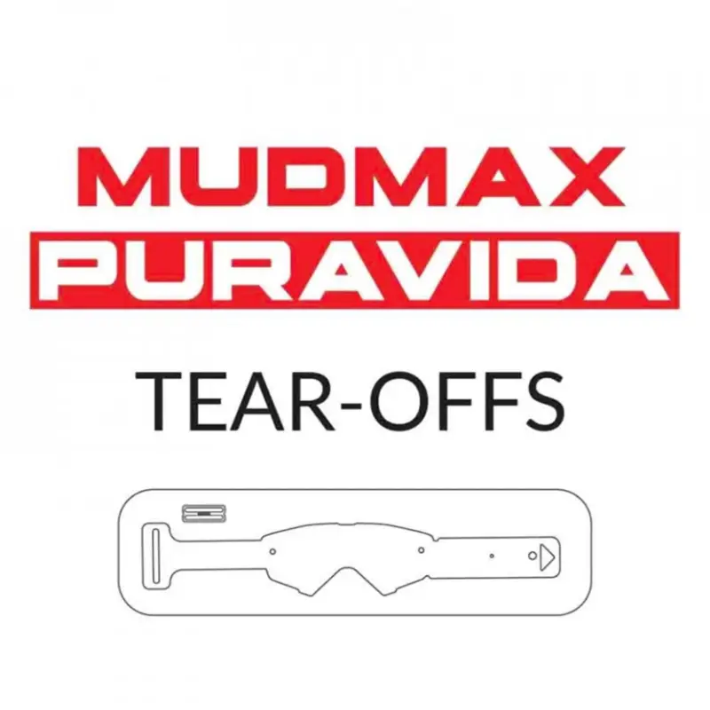 Standardní odtrhávací fólie na brýle ARIETE PURAVIDA / MUDMAX 12964-PVLE 4 vrstvy / 6 fólií Nová Kolekce