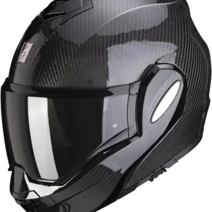 SCORPION překlopná moto přilba EXO-TECH EVO CARBON černá Oblíbený