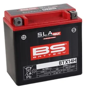 Rychlé Dodání Továrně aktivovaná motocyklová baterie BS-BATTERY BTX14H (FA) (YTX14H (FA)) SLA MAX