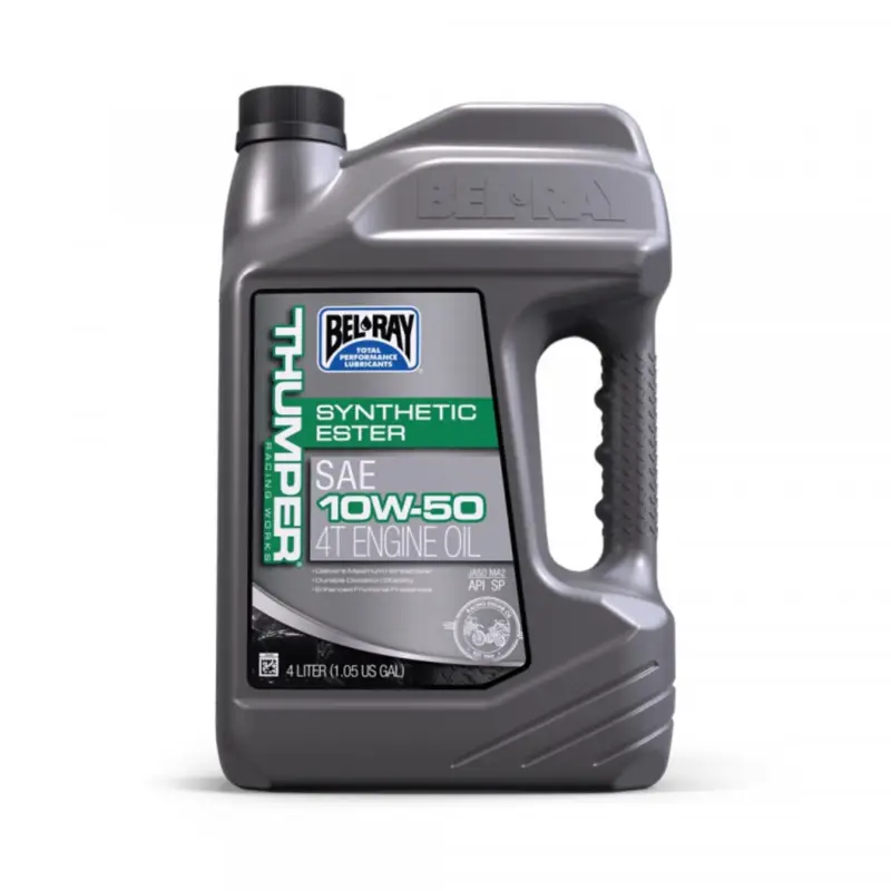 Motorový olej Bel-Ray THUMPER RACING WORKS SYNTHETIC ESTER 4T 10W-50 4 l Cenový Hit