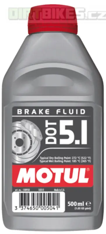 Bezpečná Platba Motul DOT 5.1 Brake fluid 500ml brzdová kapalina