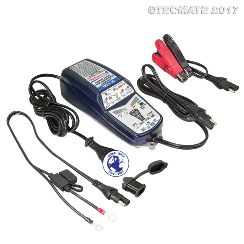 Nabíječka Optimate 4 Dual (12V/0,8A) pro olověné a AGM/GEL akumulátory (3 - 50Ah) Horká Nabídka