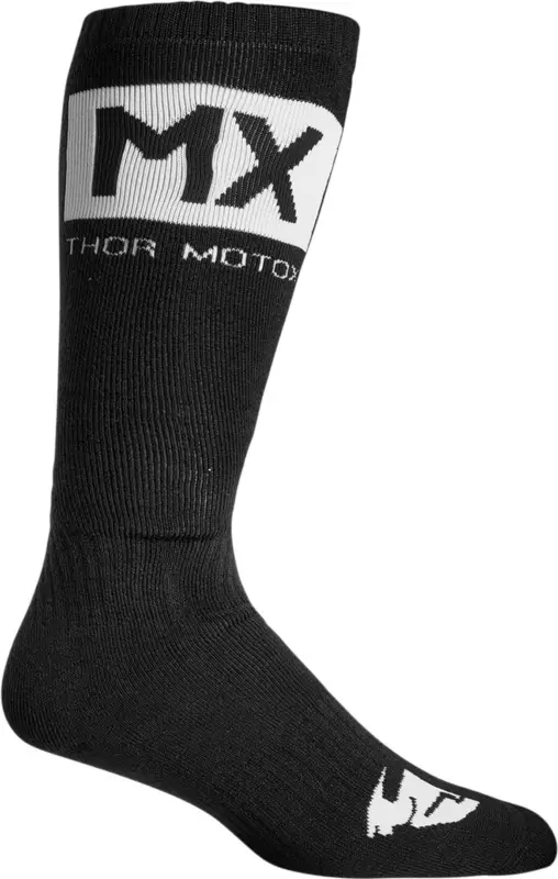 Finální Výprodej THOR Motokrosové ponožky Thor MX černo/bílé