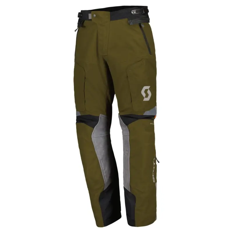 SCOTT Pánské textilní moto kalhoty DUALRAID DRYO earth brown black Rychlé Dodání