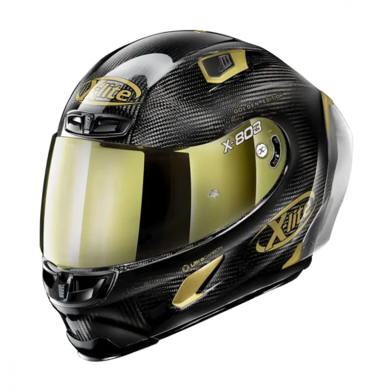X-Lite integrální přilba X-803 RS Ultra Carbon Gold Edition Carbon 33 Oblíbený