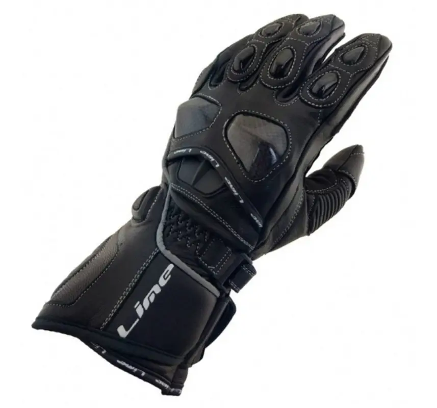 Poslední Šance MBW Pánské kožené moto rukavice RAPTOR z klokaní kůže