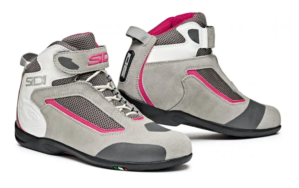 SIDI moto boty GAS grey/pink Nejprodávanější