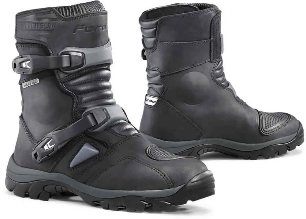 Moto boty FORMA ADVENTURE LOW WP černé Tovární Cena