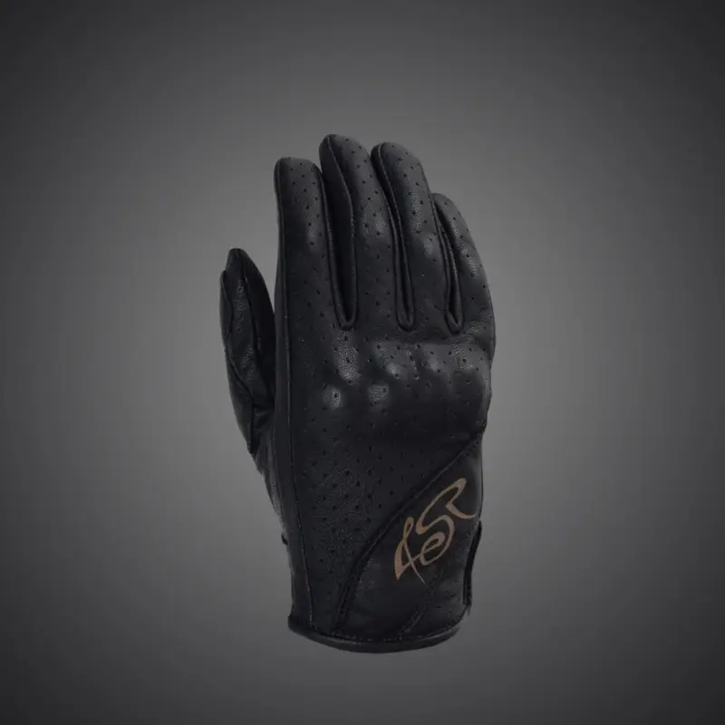 Rukavice 4SR kožené Monster Lady black (černé) Akční Nabídka