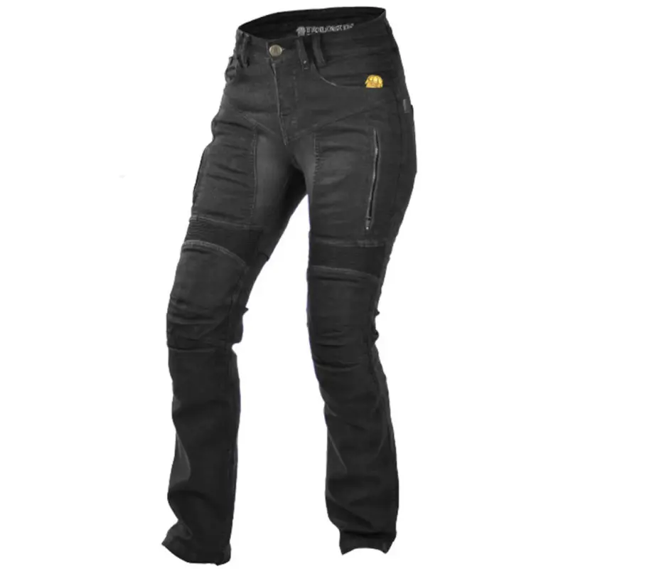 Výprodej TRILOBITE dámské kalhoty 661 PARADO SLIM FIT černé prodloužené
