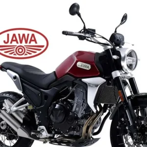 JAWA RVM 500 Scrambler červená E5 Vysoce Kvalitní