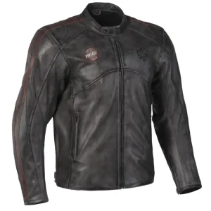 MBW Pánská kožená moto bunda VINTAGE Oblíbený