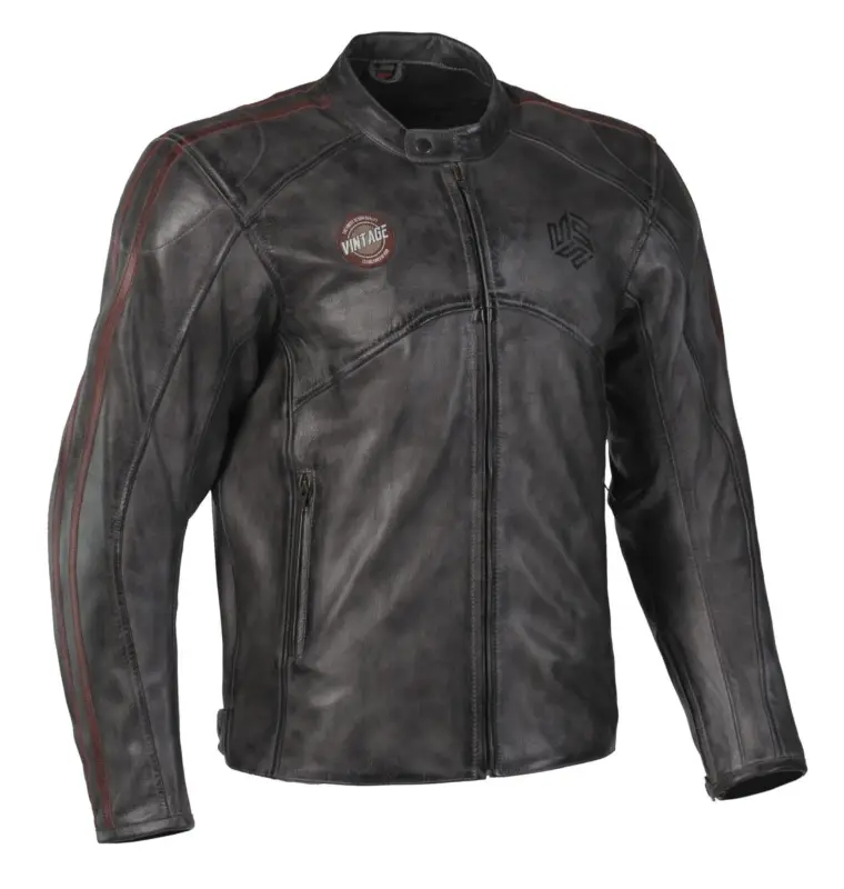 MBW Pánská kožená moto bunda VINTAGE Oblíbený