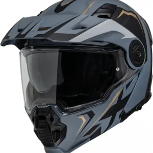 Aktuální Výklopná enduro helma iXS VENTURE 1.0 MIPS X1-021205 matná černo-zlatá S