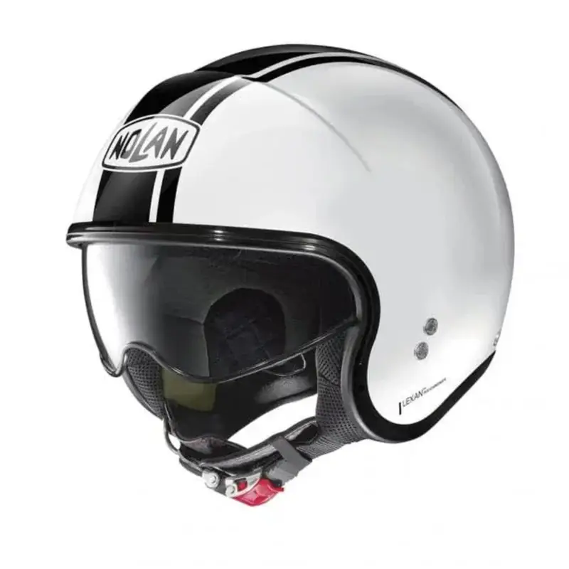 NOLAN Otevřená moto helma Nolan N21 Visor Flybridge Metal White 94 Sleva