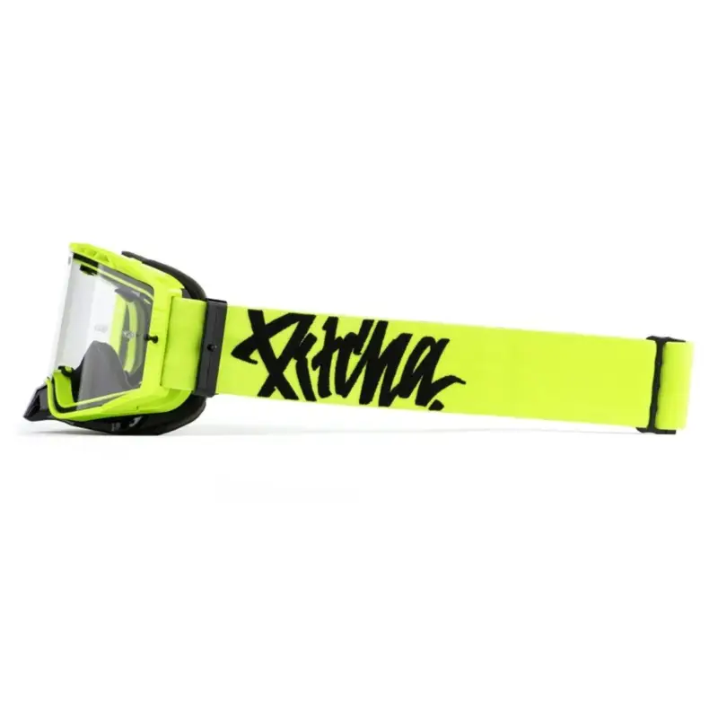 PITCHA Motokrosové brýle FURIOUS fluo black - clear Nejlepší Cena