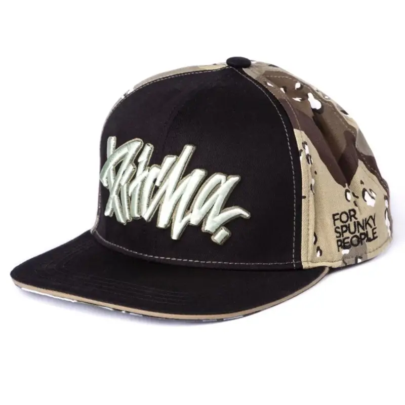 PITCHA Kšiltovka FSP snapback hat camo green Rychlé Dodání