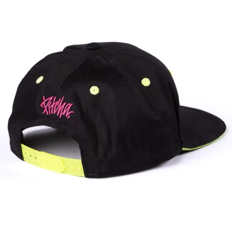PITCHA Kšiltovka FSP snapback hat black neon Cenový Hit