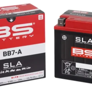 Hit Sezóny Továrně aktivovaná motocyklová baterie BS-BATTERY BB7-A SLA