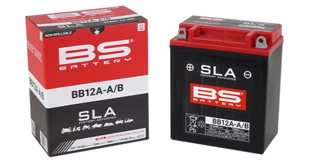 Speciální Cena Továrně aktivovaná motocyklová baterie BS-BATTERY BB12A-A/B SLA