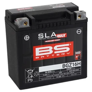 Aktuální Továrně aktivovaná motocyklová baterie BS-BATTERY BGZ16H (FA) SLA MAX