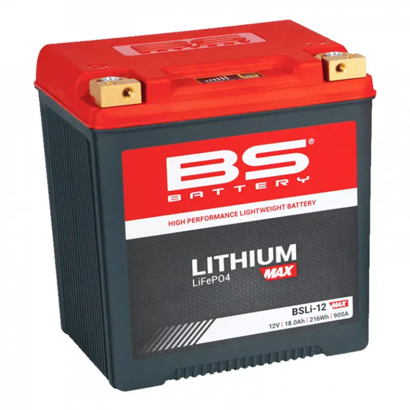 Lithiová motocyklová baterie BS-BATTERY BSLI-12 MAX Objednat Nyní