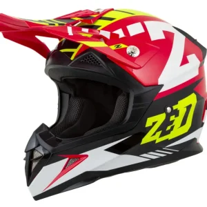 Originální přilba X1.9 TARGA, ZED (červená/žlutá fluo/černá/bílá) 2025
