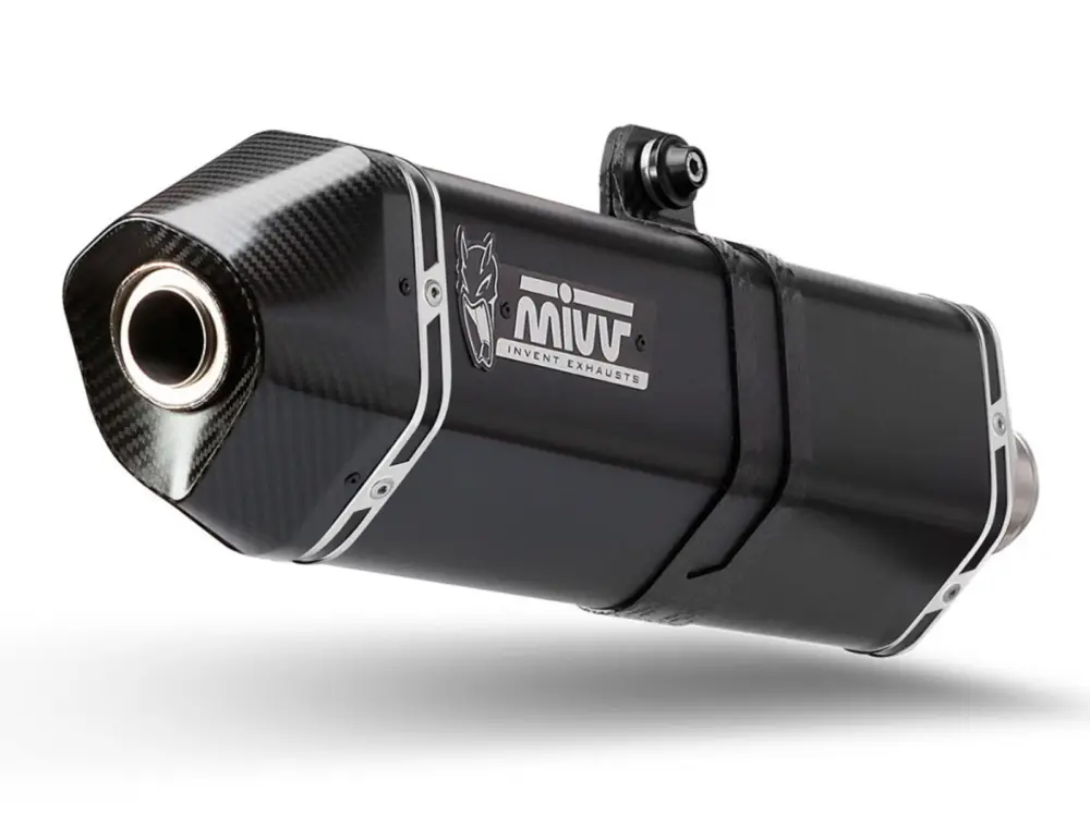Koncovka výfuku MIVV SPEED EDGE B.034.LRB Černá ocel Poslední Šance