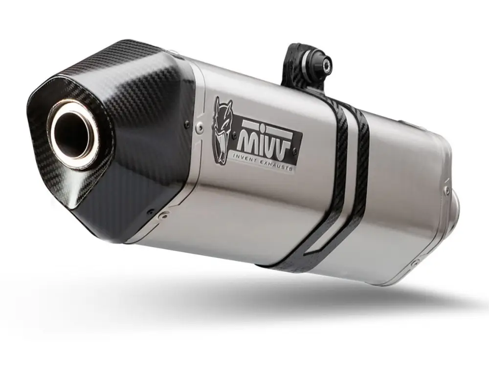 Zlevněný Koncovka výfuku MIVV SPEED EDGE B.034.LRX Stainless Steel / Carbon cap