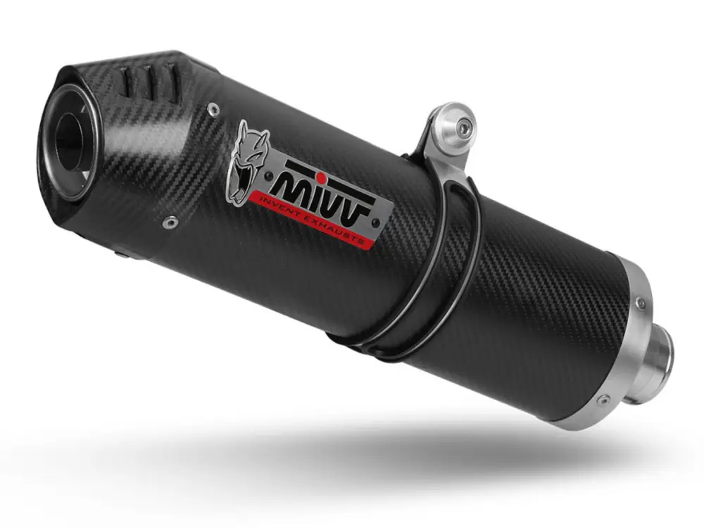 Koncovka výfuku MIVV OVAL E.003.L3C Carbon / Carbon cap Autentický