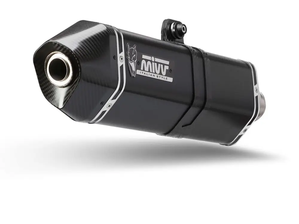 Koncovka výfuku MIVV SPEED EDGE T.017.LRB Černá ocel Sezónní Sleva